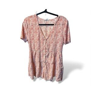 Entro Floral Print Women's Romper